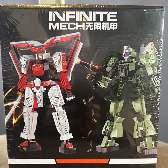 Infinite Mech High Powered 2.0 Action Figures FC1541 FC1542 FC1543 FC1544 NEW - Picture 2 of 8